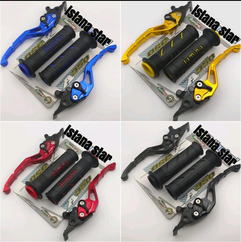 [PROMO] Handle REM dan KOPLING Stelan Variasi Motor FULL CNC Yamaha Vixion Old New RX King Scorpio Xabre R15 V3 New - MERAH HARGA 1 PAKET 0