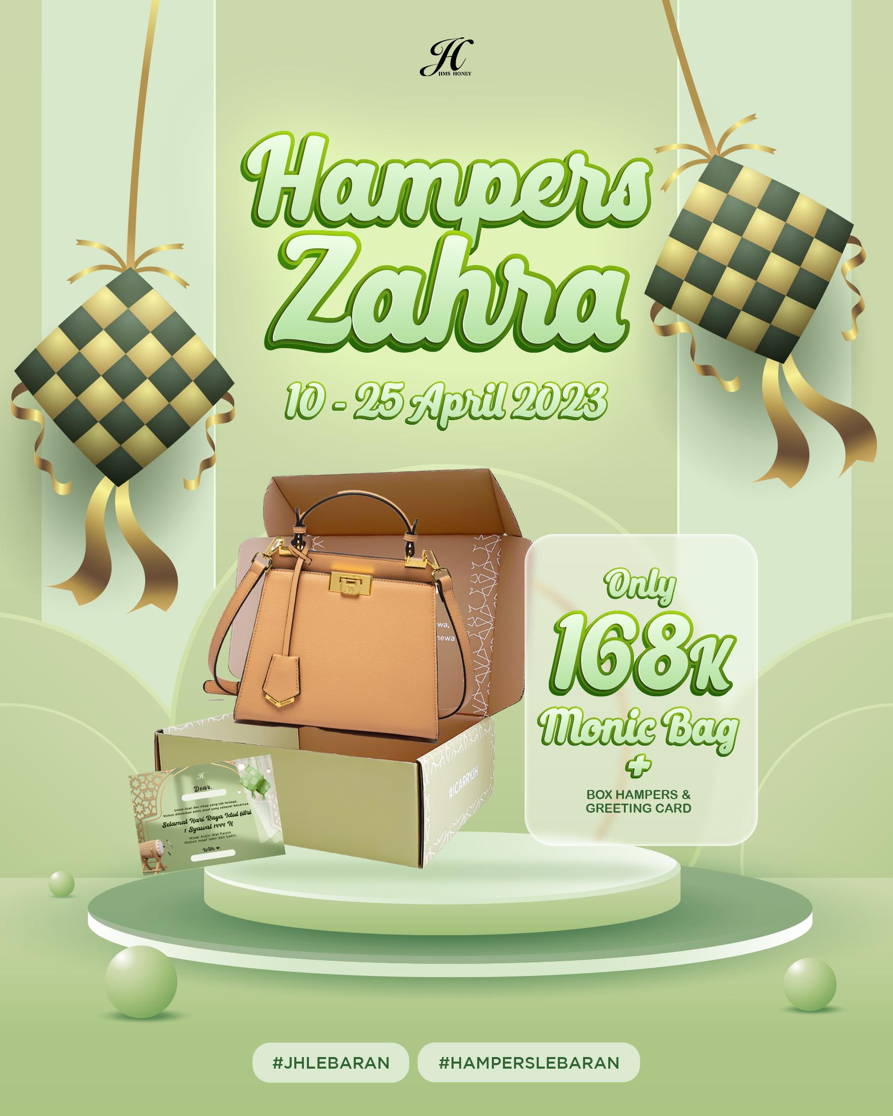 JIMS HONEY ZAHRA SET HAMPERS TAS LEBARAN IDUL FITRI