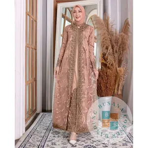 New Angel Dress Muslim Renda BCB Wanita Gamis