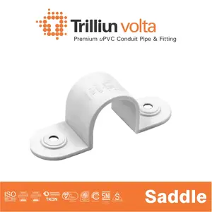 Fitting Pipa uPVC Conduit Trilliunvolta Saddle