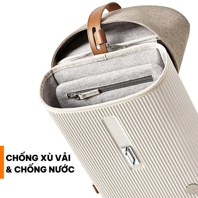 Balo vỏ nhựa cứng cáp ITO Pistachio 6L Award-winning Design Hard Shell 2