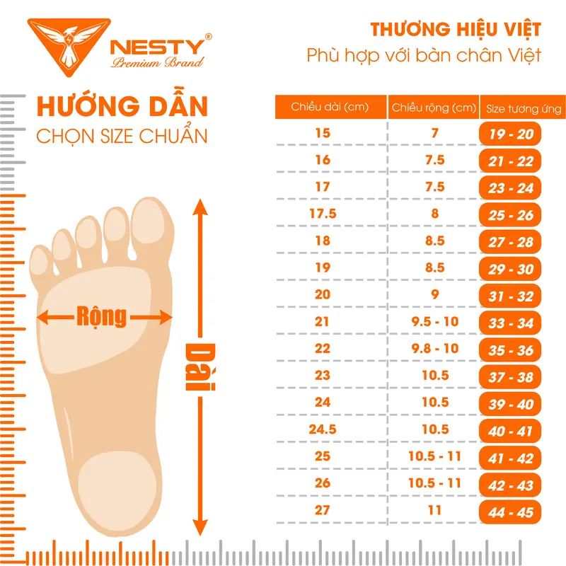 NE12 Dép Quai Ngang Chính Hãng NESTY Chất Liệu Nhựa EVA cao cấp 5