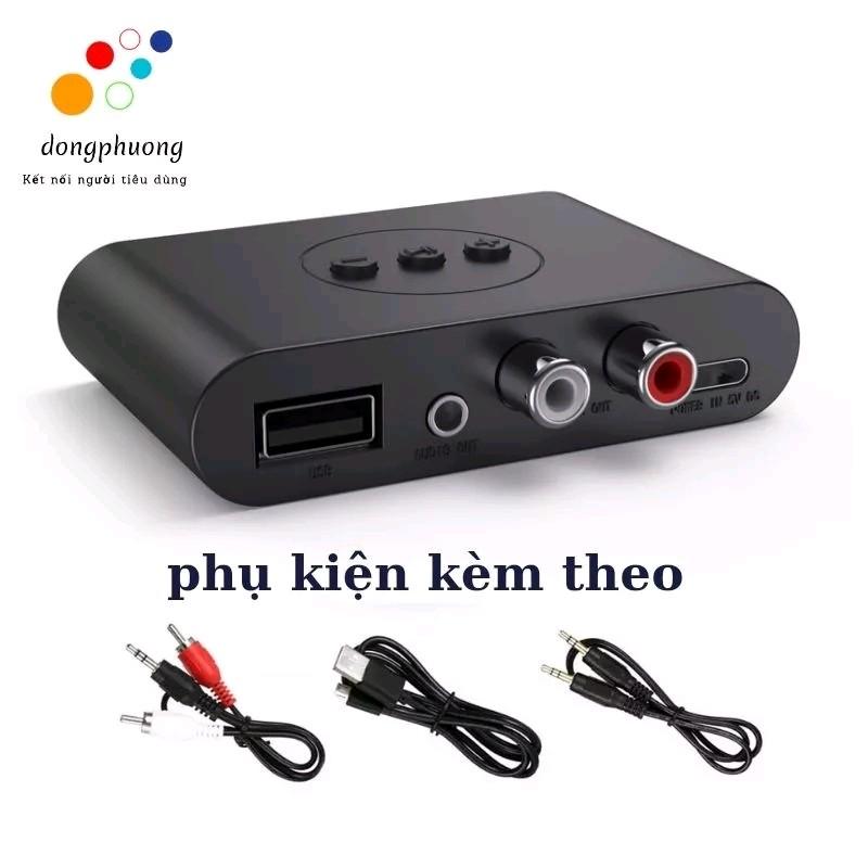 Bộ thu âm thanh Bluetooth 5.0 NFC BLS-B21 dành cho ôtô amply loa có hỗ trợ cổng…