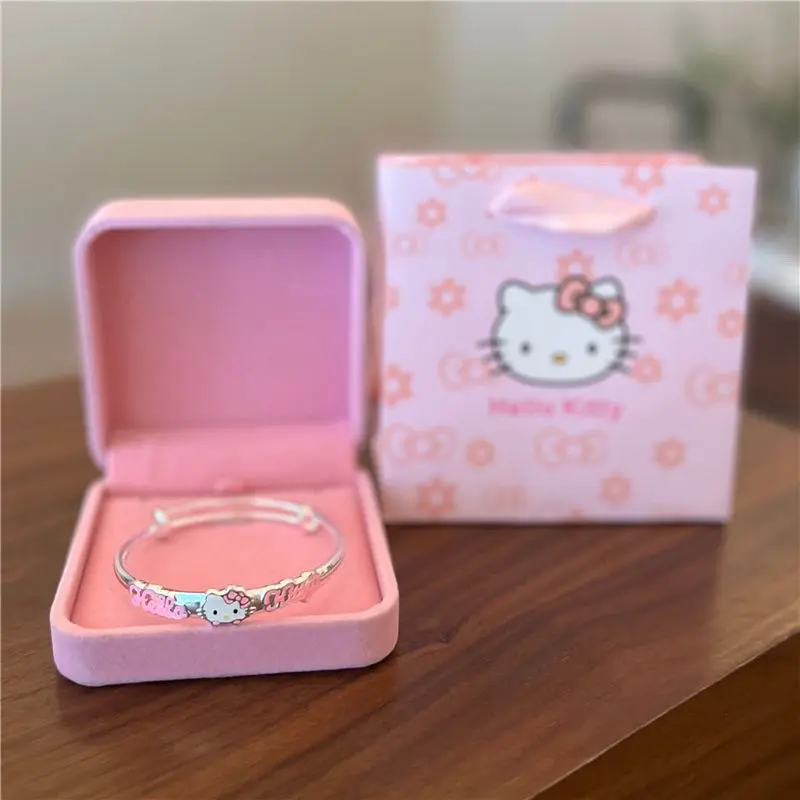 Vòng Tay Mèo Kitty, Ngọt Ngào Và Dễ Thương, Vòng Tay Kéo Đẩy, Thích Hợp Cho Trẻ Em Và Người Lớn, Quà Tặng Mùa Tốt Nghiệp Cho Chị Em, Đi Kèm Với Hộp Quà 2