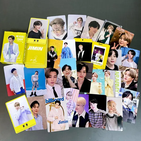 agk026 lomo card BTS 55pcs photocard PC v jimin jin rm suga jhope jk Cards 4