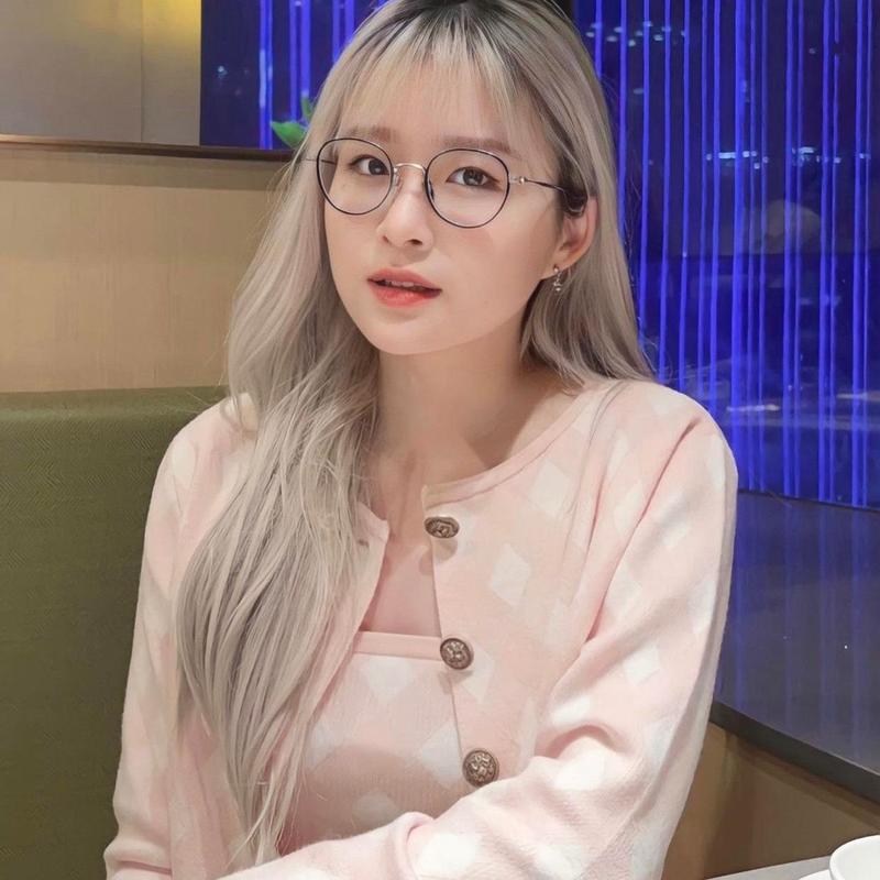 TINGOAN - Áo cardigan set len nm xù crop kẻ quả trám tặng fg kèm quây hồng nhạt tingoan LOVE YOU BACK CARDIGAN PK PHIÊN BẢN MỚI T6 2024