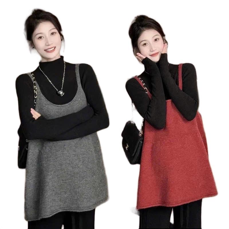 Áo GILÊ MAMADRESS thiết kế áo bầu áo suông chất TĂM LÔNG HÀN QUỐC mềm mại sang chảnh dễ mix hai màu ĐỎ XÁM A34 Váy Bầu Sandal Đầm Bầu