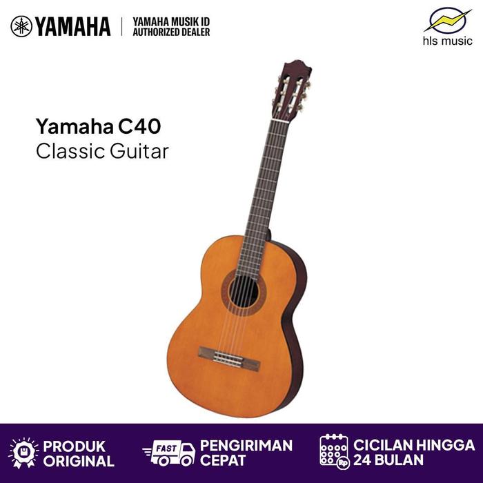 Gambar Yamaha C40 / C 40 / C-40 Gitar Klasik 650mm Tone Terbaik Harga Terjangkau Original dari HLS Music - Yamaha ID Official Kota Administrasi Jakarta Selatan Tokopedia