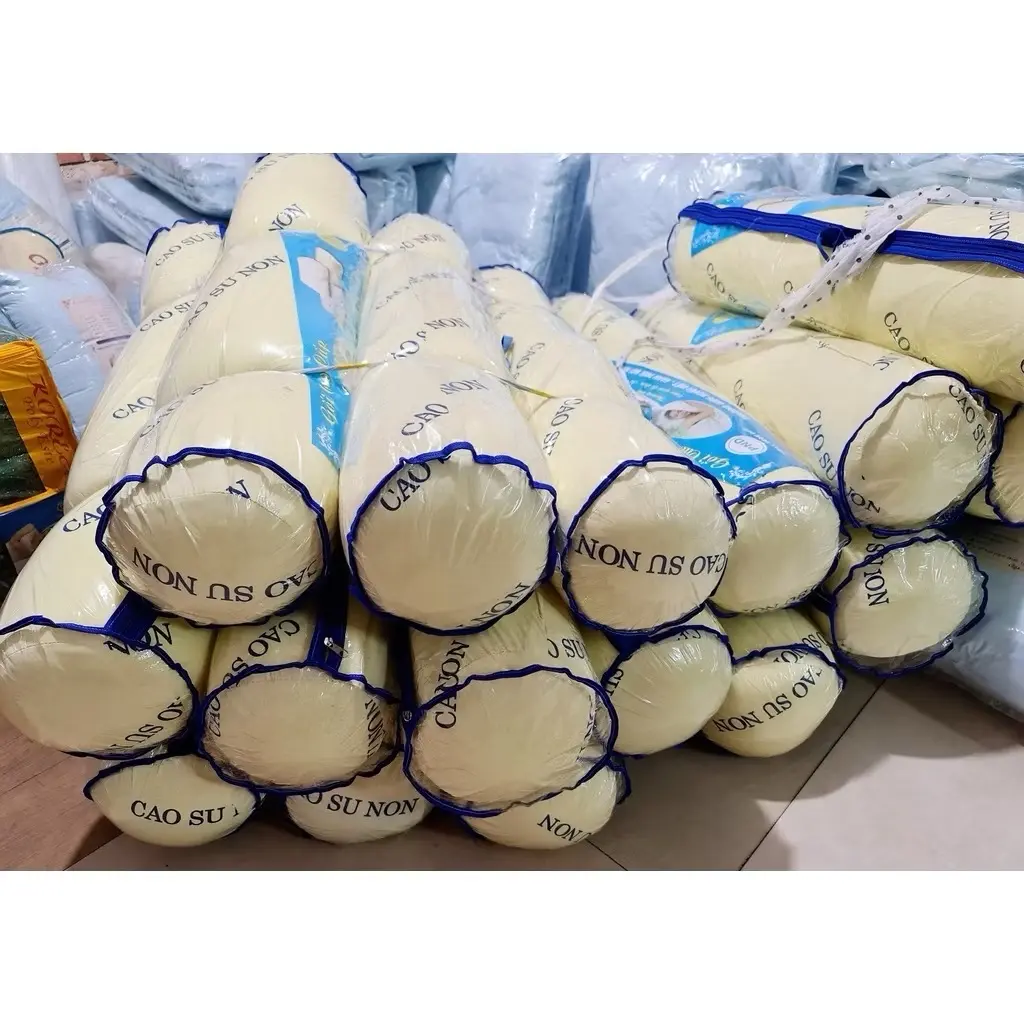 Gối ôm Cao Su Non 30x100, gối chính hãng american - thương hiệu úy tín