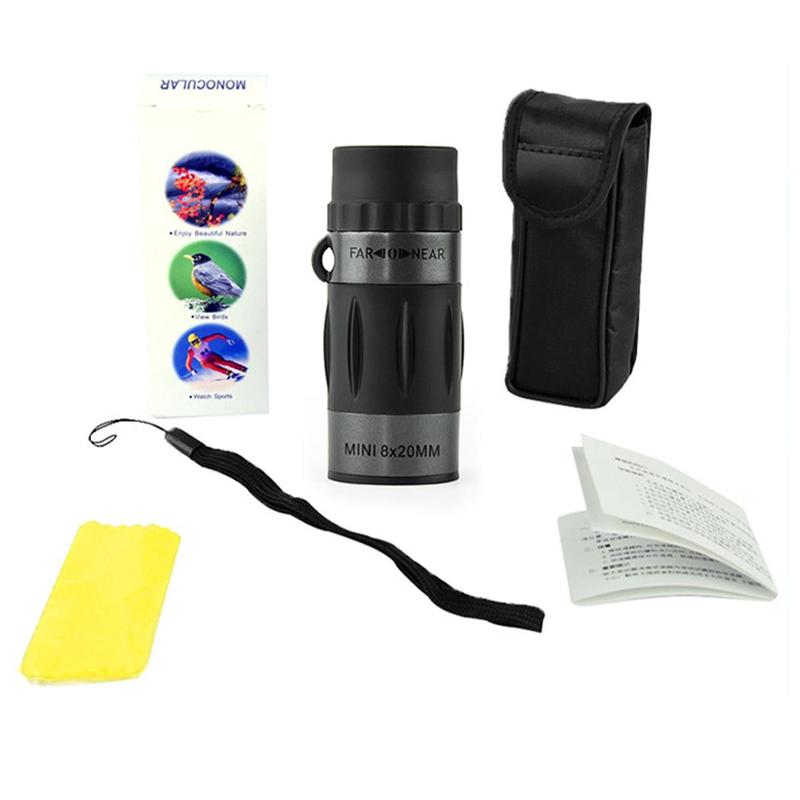 Product Introduction of Monocular Telescope, Handheld Telescopes For Adults, Telescope HD Monocular, Powerful 8X20 Scope, Wildlife Bird Watching Hiking Hunting Camping 19