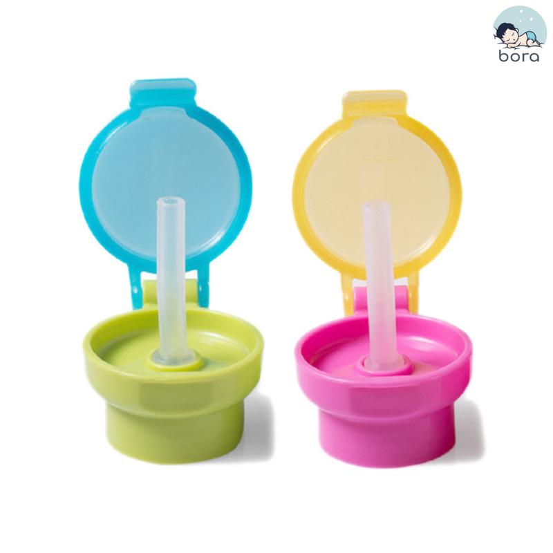 Bộ chuyển đối sang ống hút gắn chai nước cho bé, chống đổ, chống sặc. 8