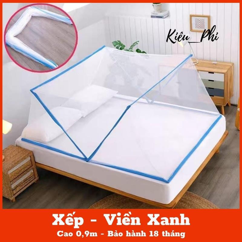 Màn Chụp Tự Bung khung xếp Người Lớn Thông Minh Gấp Gọn - Mùng Chụp Tự Bung ngủ chống muỗi Chất Lượng Cao Bảo Hành 18 Tháng - Màn Mùng Chụp Kiều Phi Người Lớn, Trẻ Em Màn Chụp Việt Nam Cao Cấp