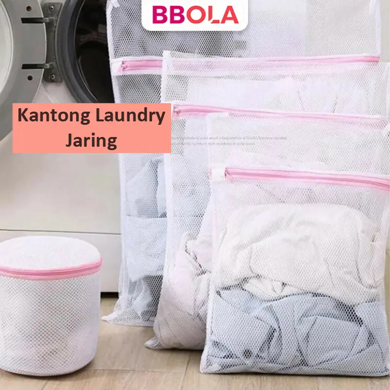 Kantong Laundry Bag Jaring Cucian Bra Celana Dalam Kaos Mesin Cuci Pakaian