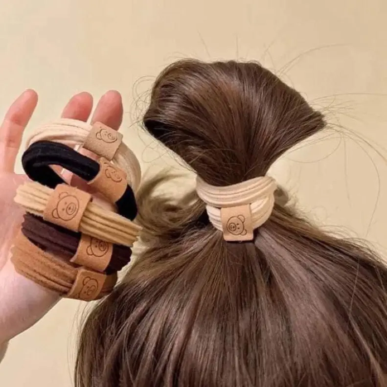 Set Chun Tóc (136 Chi Tiết) Cho Mẹ Và Bé, Set Chun Tóc Nhiều Mẫu Đủ Size Siêu Xinh (GDQT) Women Scrunchies 1