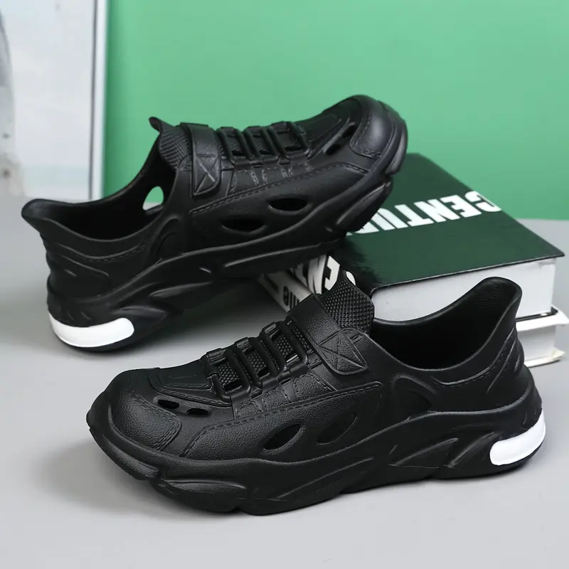 Driving Hole Shoes forMen's 2024 New Summer Anti slip and OdorBeach Slippers for Drivers Special Sandals forMen's Outwear Boy Footwear Walking Shoes Flat Comfort Casual Water Proof Hip