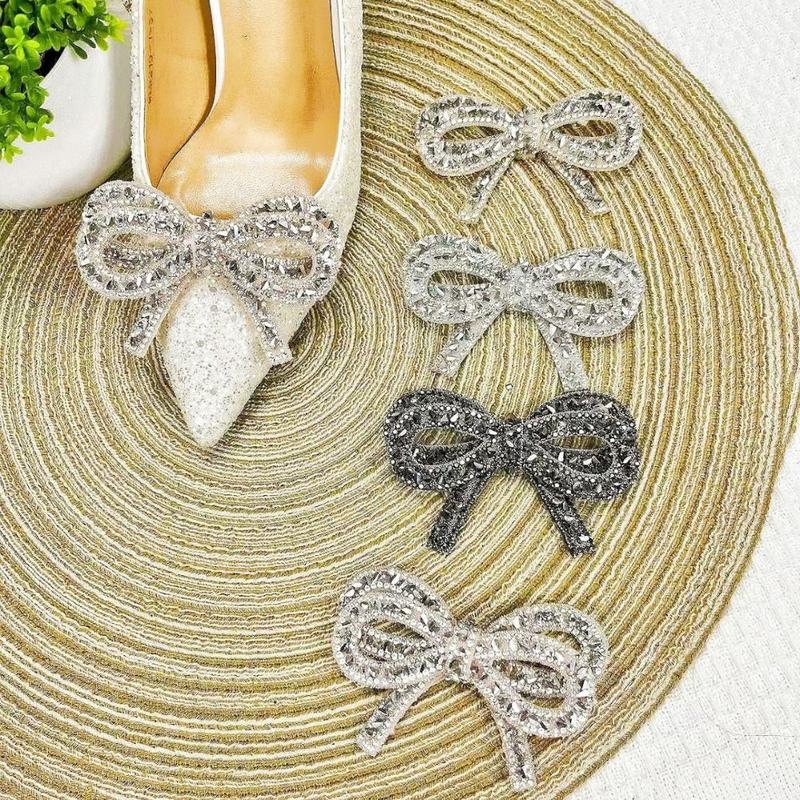  Đồ Trang Trí Giày Nữ Bằng Kính Thủ Công Thiết Kế Nơ Sáng Bóng Phụ Kiện Khóa Thích Hợp Để Trang Trí Túi Và Quần Áo Hoa Giày Tự Làm Thích Hợp Cho Cô Dâu Đám Cưới 1 Chiếc 