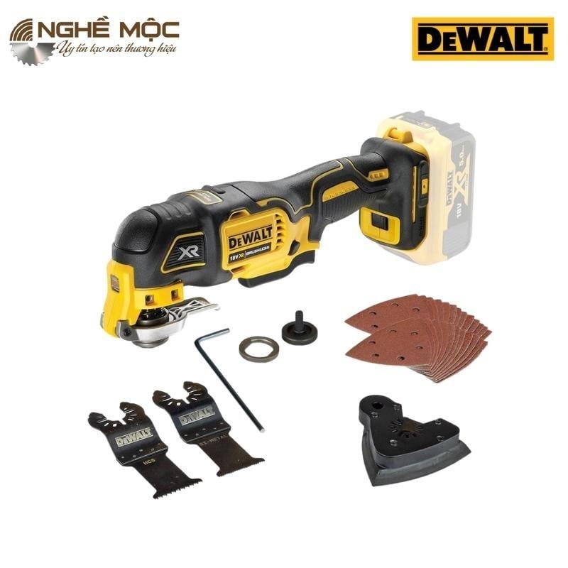 Máy cắt rung dùng pin 18-20v Dewalt DCS356, không chổi than, 3 cấp tốc độ