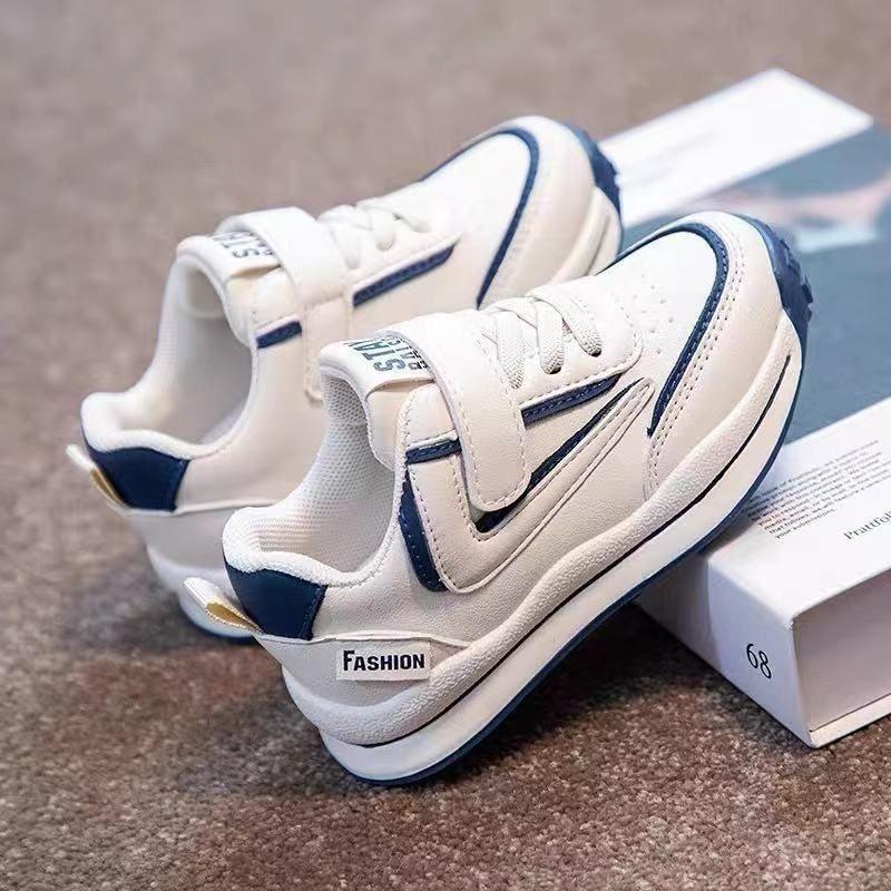 Giày Thể Thao Trẻ Em, Hàng Mới Về Mùa Lò Xo Và Mùa Thu 2025, Dành Cho Bé Trai Và Bé Gái, Màu Trắng, Đế Mềm, Thích Hợp Cho Học Sinh, Dad Shoes, Dễ Phối Đồ, Hợp Xu hướng