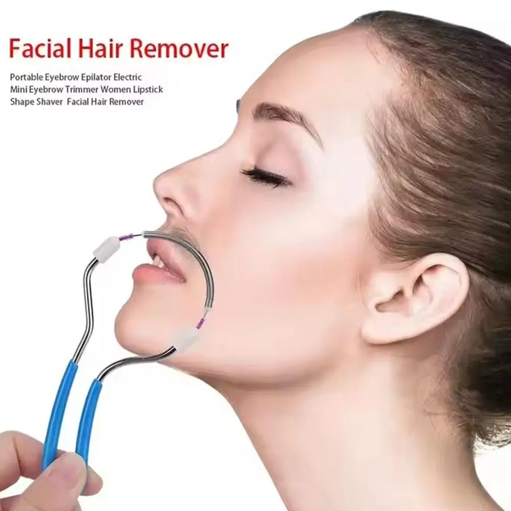 Handheld Spring Roller Facial Hair Removal Epilator Beauty Epilator 1 Pc