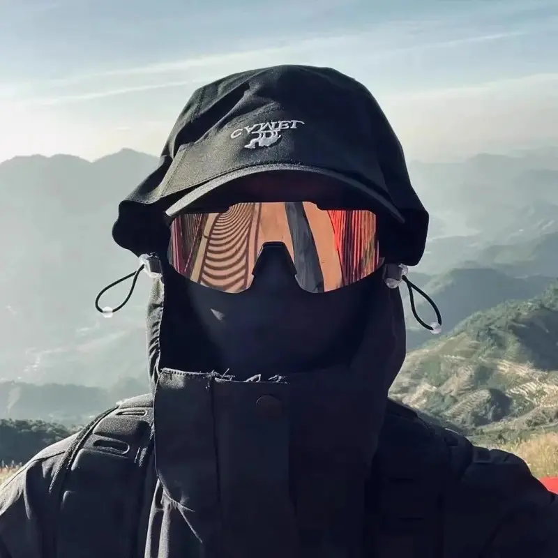 Cyberpunk Sports Sun Glasses Men's and Women's Ski Mountaineering Windproof Sunshade Riding Eye Protection Sunglasses
