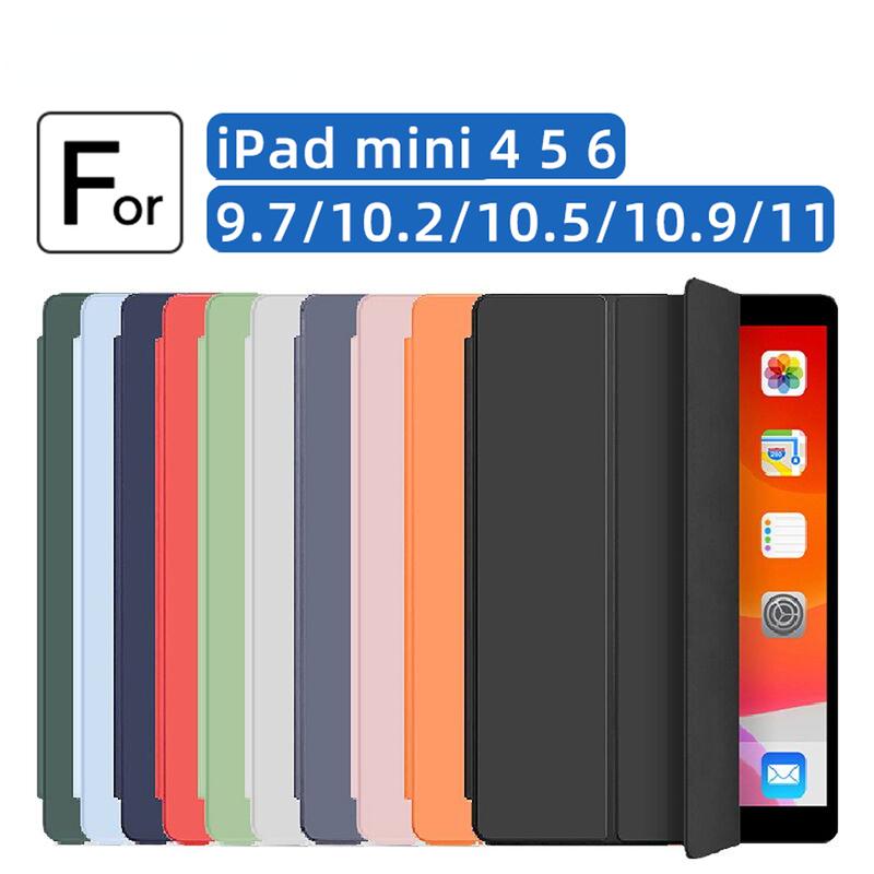 Bao Da Máy Tính Bảng Bảo Vệ Vỏ thông minh ốp cho iPad Pro 11 2020 2021 M1 M2 cho iPad Air 4 5 10.9 10 iPad Gen 7 Gen 8 Gen 9 10.2 Gen 5 Gen 6 Air 1 Air2 9.7 Pro 9.7 Air 3 Pro 10.5 Mini 4 Mini 5 Mini 6