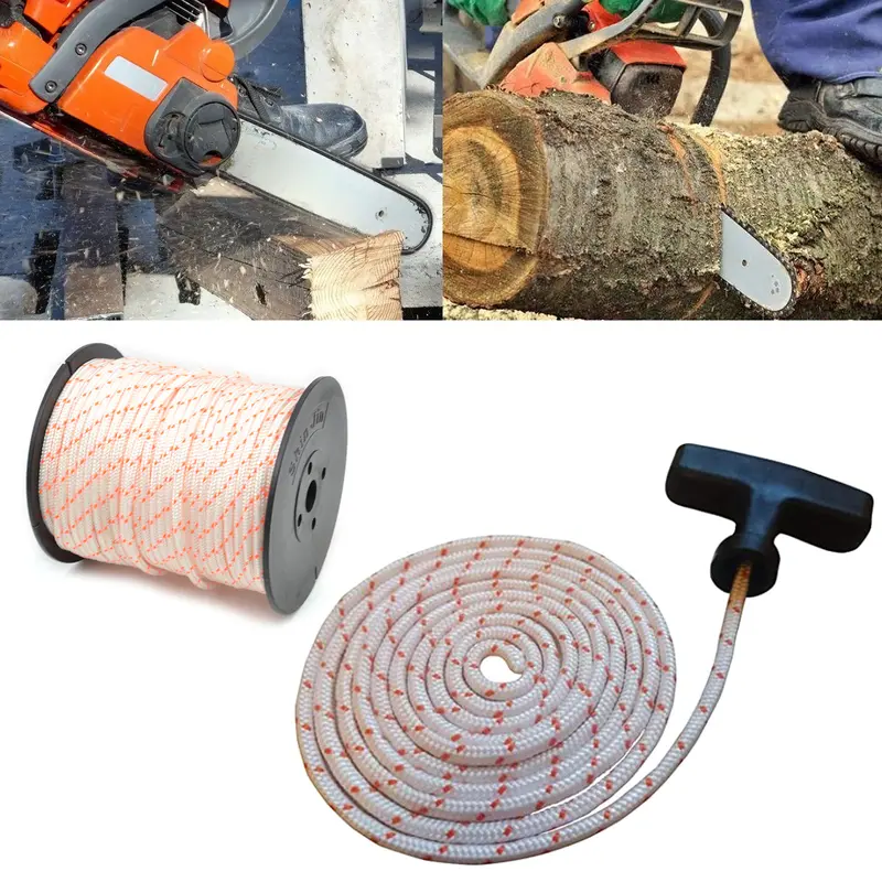 50m 3mm Nylon Pull Starter Rope Recoil Engine Start Cord for - TikTok ...