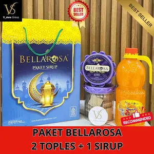 (PAKET 2TOPLES+1SIRUP) Bellarosa paket sirup 2 + 1