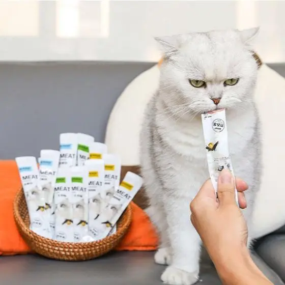 Cat Stick 45% LanMiBeiBei (Limited Time Offer High Protein Real Fresh Meat)