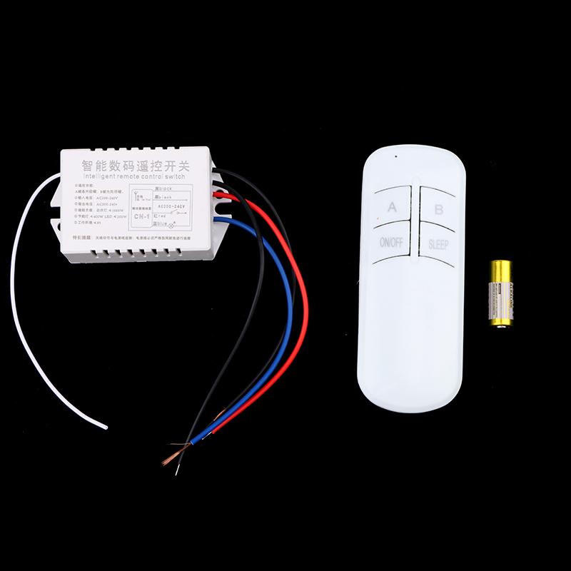 Product Introduction of Digital Remote Control Light Switch Wireless ON OFF Switch For Light Bulb Chandelier 220V RF433 1/2/3/4 Ways 23