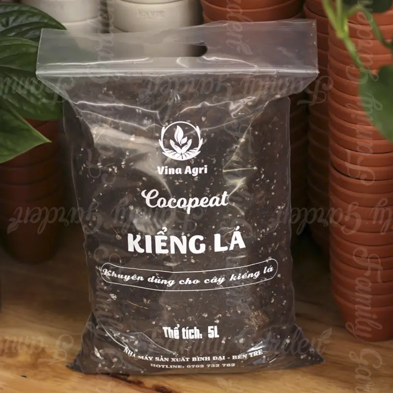 Túi 5L Giá thể trồng kiểng lá đã qua xử lý  - Giá thể trồng cây chất lượng cao - TL0011 | Độc quyền Family Garden 1