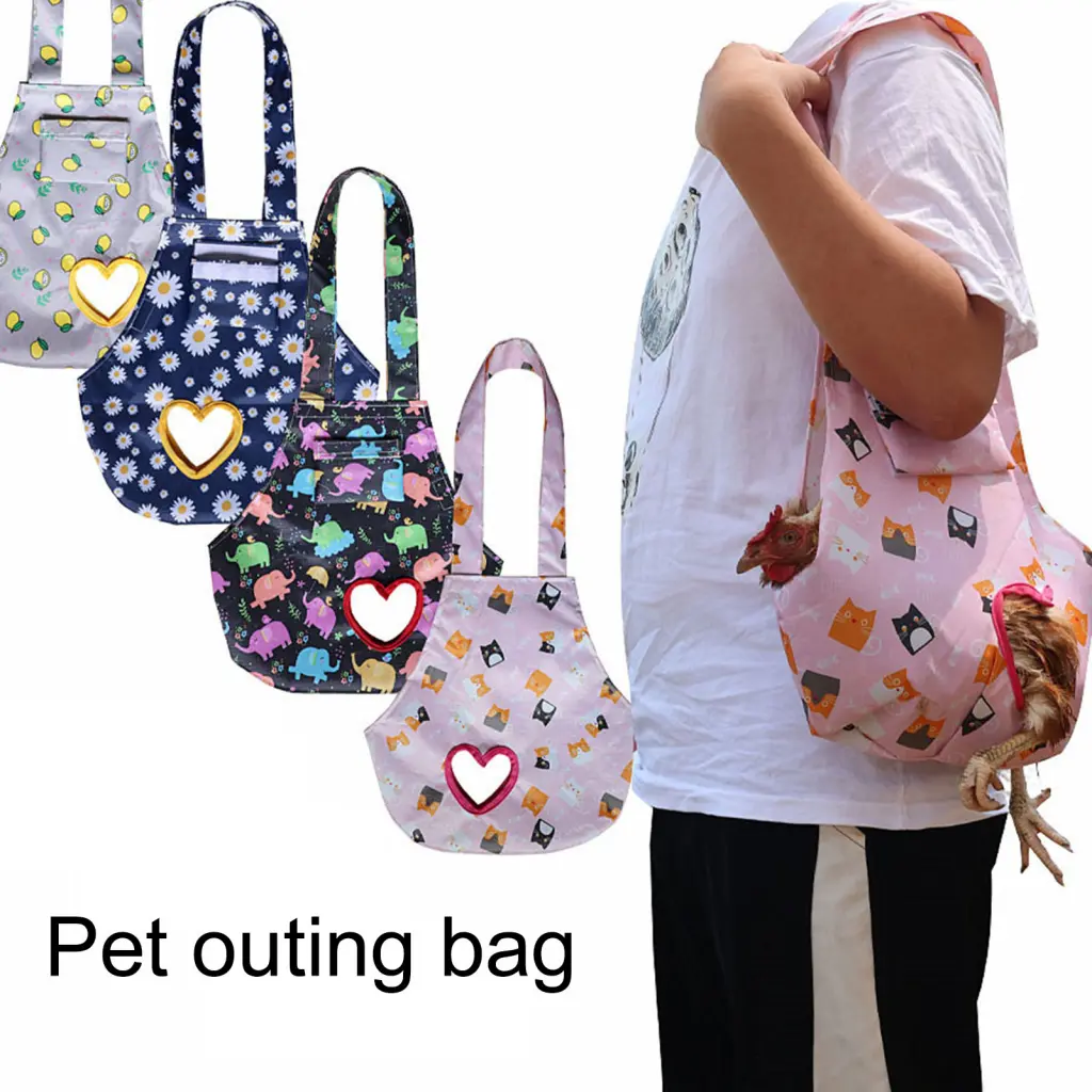 Wiutare- Portable Chicken Leg Bag Durable Chicken Leg Pouch Portable Chicken Leg Holder Bag for Poultry Travel Carry Hen Rooster Sling Bag for Hiking Adventures