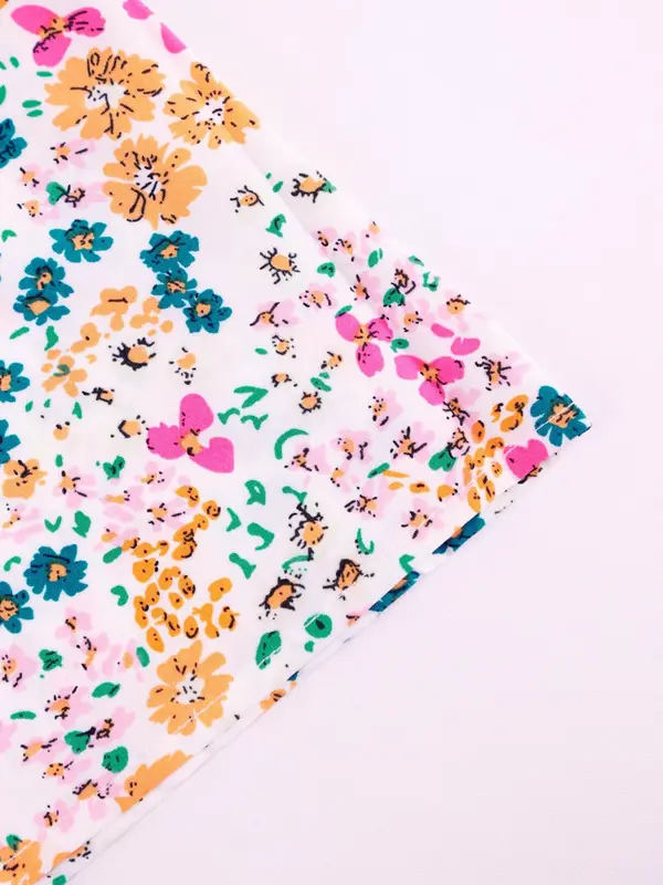 Women's All Over Floral Print Tank Top, Casual Sleeveless Top for Summer, Ladies Clothes for Daily Wear 6