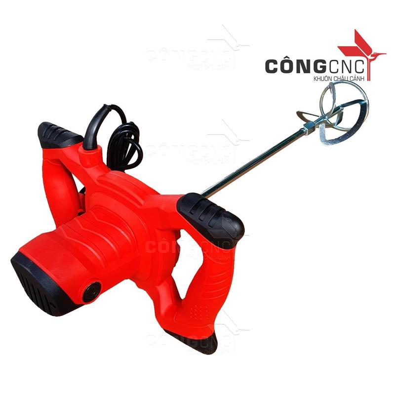 Máy Trộn Bê Tông Cầm Tay Điện 2100W công Cụ Hữu Ích Trong Đổ Chậu Cảnh 5