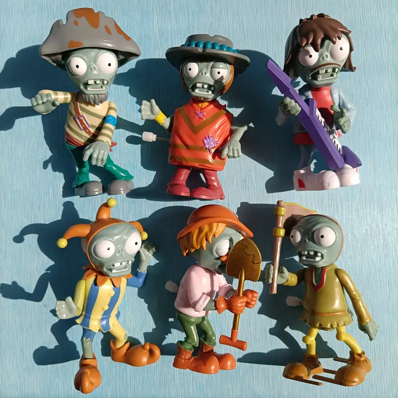 New Plants vs. Zombies 2 Clockwork Toy Zipline Lost Digger Clown Cape Rock Flag Zombie