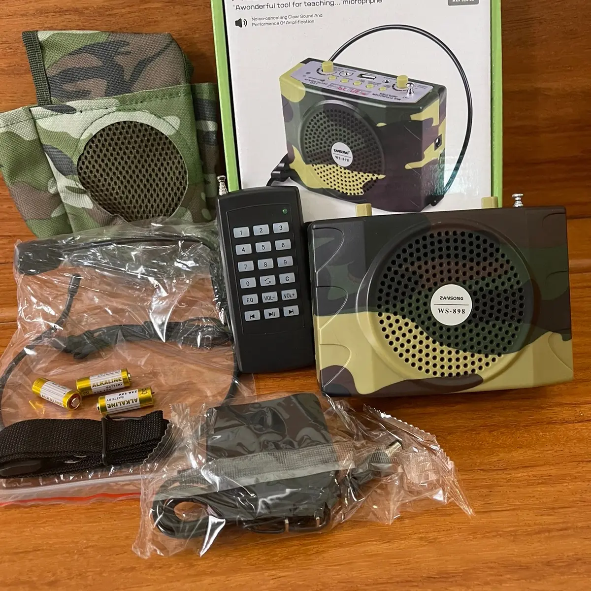 Loa trợ giảng ws898, loa nghe nhạc , loa bluetooth