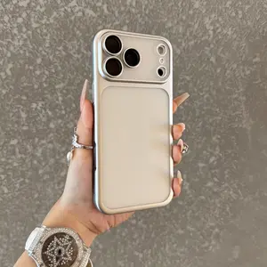 Matte anti-fingerprint translucent shockproof hard phone case with lens protector for iPhone 17 Pro Max Air