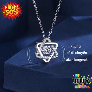 สร้อยคอจี้รูปดาวหกแฉก, สร้อยคอเหล็กไททาเนียม, สำหรับผู้หญิง, โซ่ไม่ซีดจาง, สร้อยคอเพทาย, ของขวัญแฟชั่นหรูหรา ฮิต สร้อย แฟชั่น ผู้หญิง