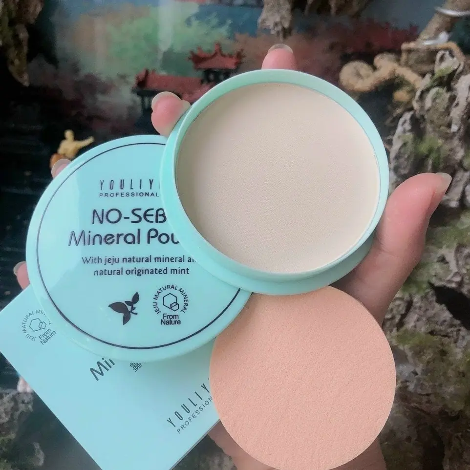 Phấn Phủ Xanh Kiềm Dầu