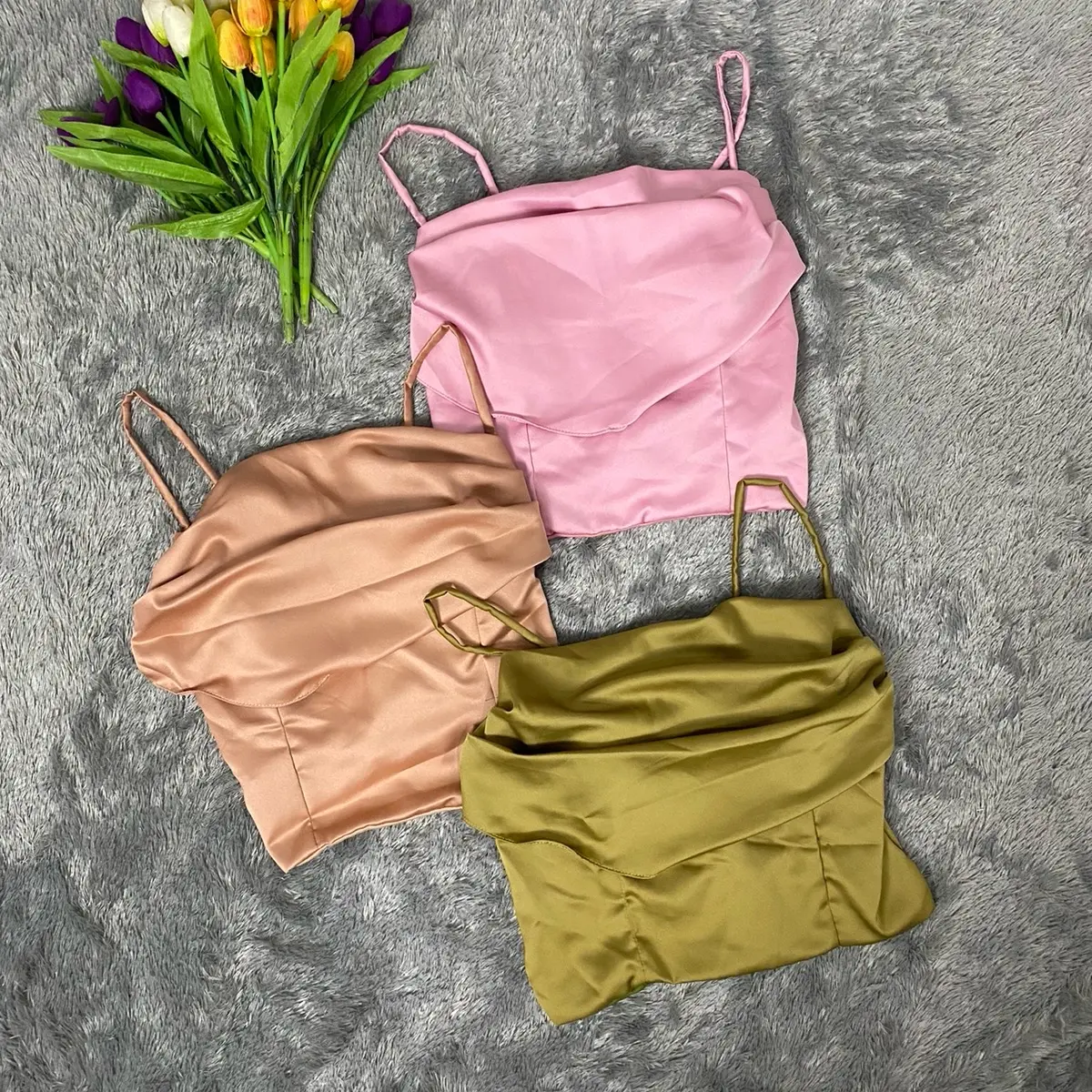 TPS-3 TANKTOP MATERIAL SATIN PREMIUM BKK