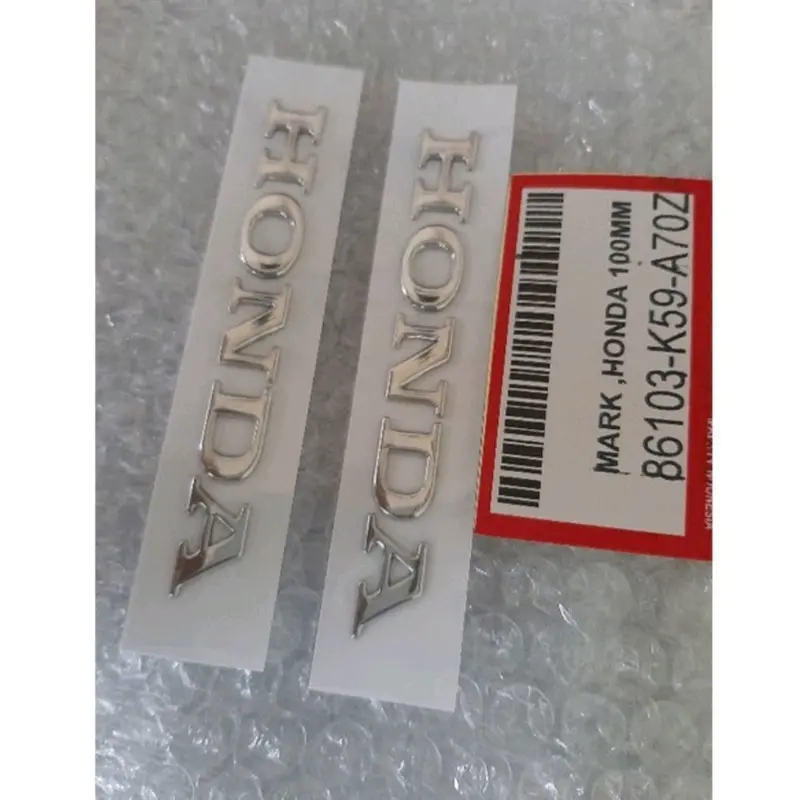 logo emblem honda 3D harga 2pc sepasang kiri dan kanan 1
