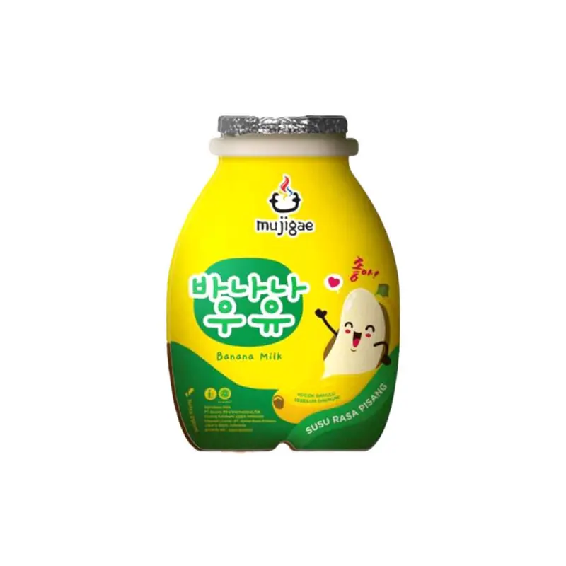 Mujigae Banana Milk / Susu Pisang Coklat 250Ml 1