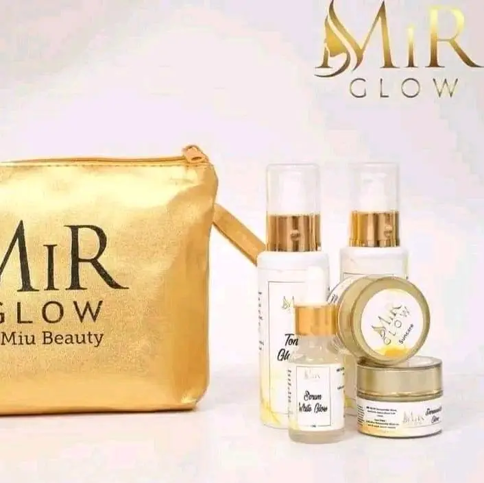 PAKET SKINCARE MIRGLOW ORI Facial Wajah Memudarkan Bruntusan