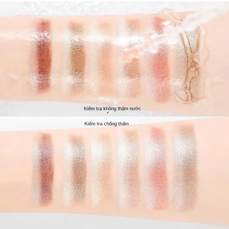 Bút Chì Phấn Mắt, Màu Kép Gradient, Không Thấm Nước Và Chống Mồ Hôi, Chống Nhòe, Ánh Ngọc Trai Lấp Lánh Mịn, Dán Phấn Mắt Lười Biếng Trang Điểm Mỹ Phẩm 2