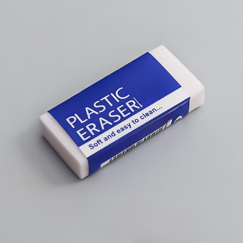 Square 2B Eraser, 1 Count Art Painting Eraser, Student Stationery Eraser For Writing & Drawing 3