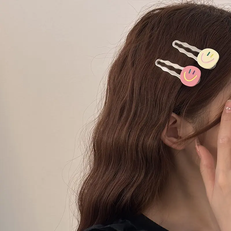 Love Hair Clip Girl Headband Simple Grip Clip Elegant Claw Clip Fashionable Hair Accessory