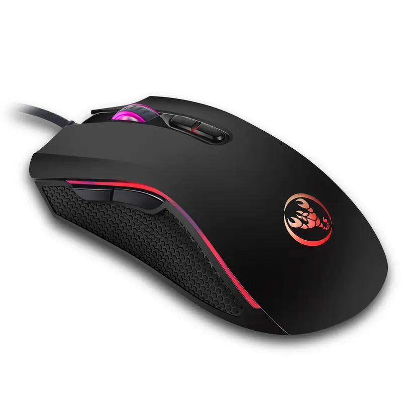 HXSJ-A869 Wired Gaming Mouse, 3200DPI Optical Sensor Mouse, Ergonomic Right Hand Gamer Mouse, Gaming Accessories for Home Office 5