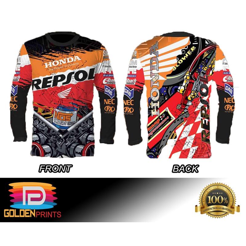 Honda Repsol Full Sublimation Long Sleeve Motorcycle Gear Se - TikTok ...