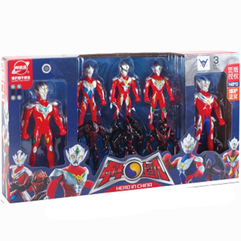 Product Introduction of Bộ Quà Tặng Siêu Nhân Trung Quốc, Bao Gồm 5 Siêu Nhân Trung Quốc Và 3 Quái Vật, Đồ Chơi Anime Cậu Bé, Thích Hợp Cho Đồ Chơi Mô Hình Voi, Tuyệt Vời Làm Quà Tặng, Đồ Chơi Trẻ Em Toy Xếp Hình 1