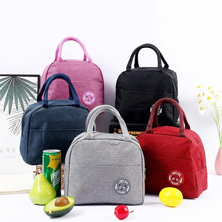  Túi đựng cơm giữ nhiệt giỏ giữ ấp hộp mang cơm trưa văn phòng giữ nhiệt thiết kế đa ngăn tiện dụng Bag 