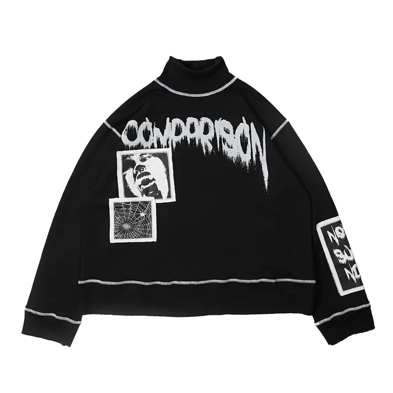 NVSR Sweater Turtleneck Unfinish Comparison